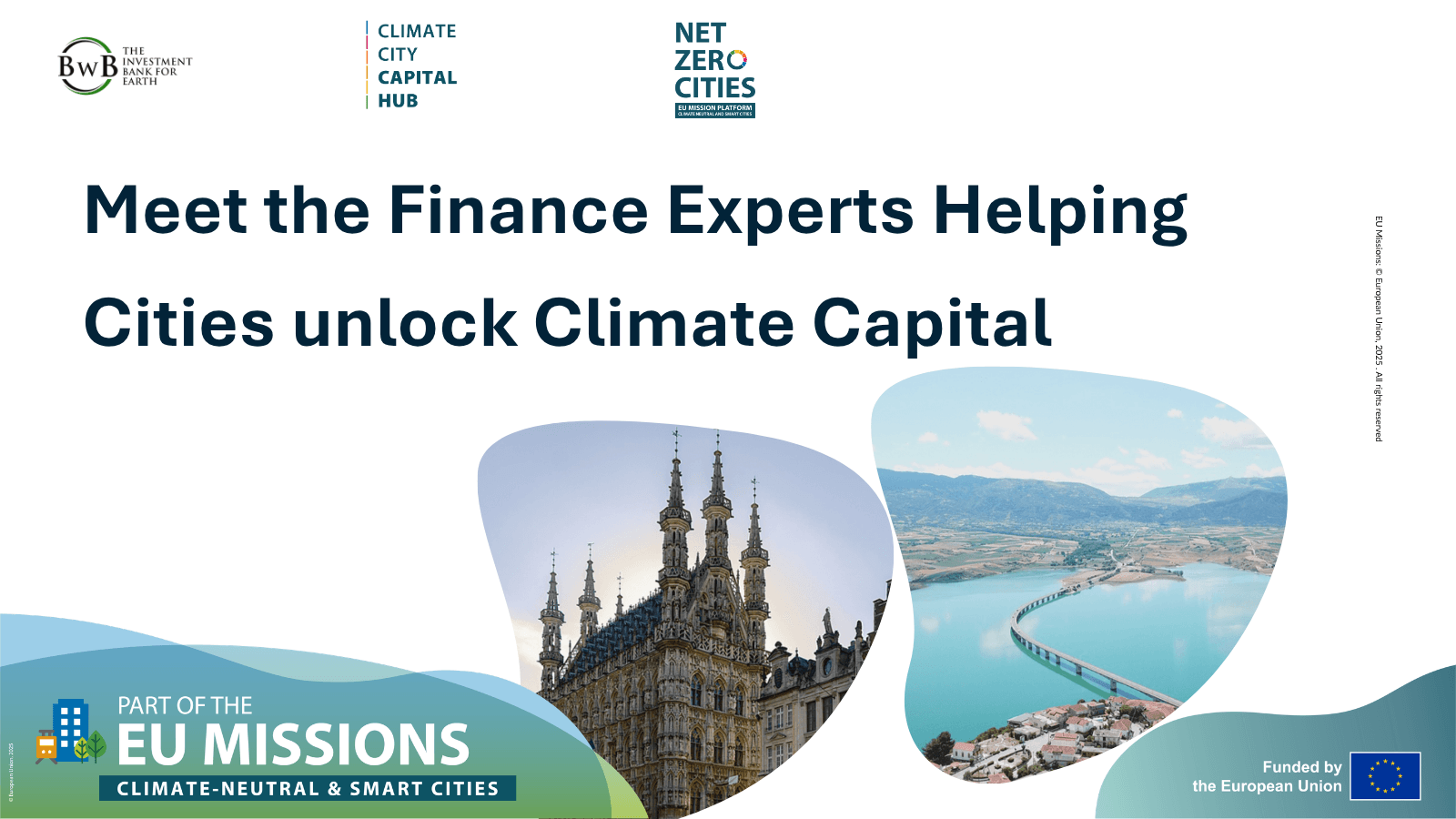 Meet the Finance Experts Helping Cities unlock Climate Capital
