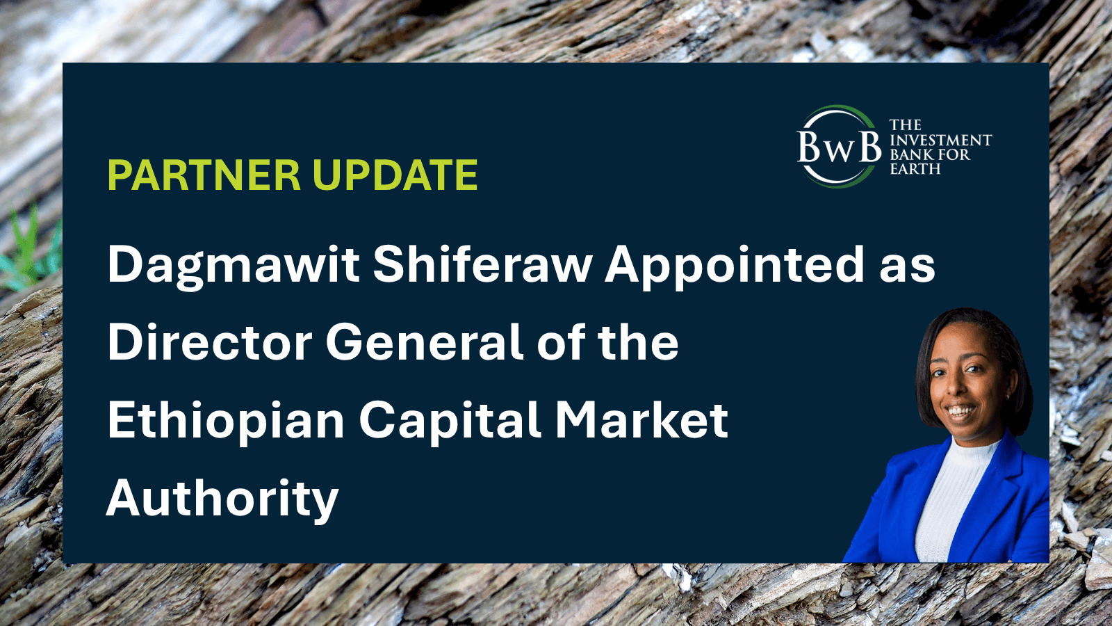 Congratulations to Dagmawit Shiferaw on Her Appointment as Director General of ECMA