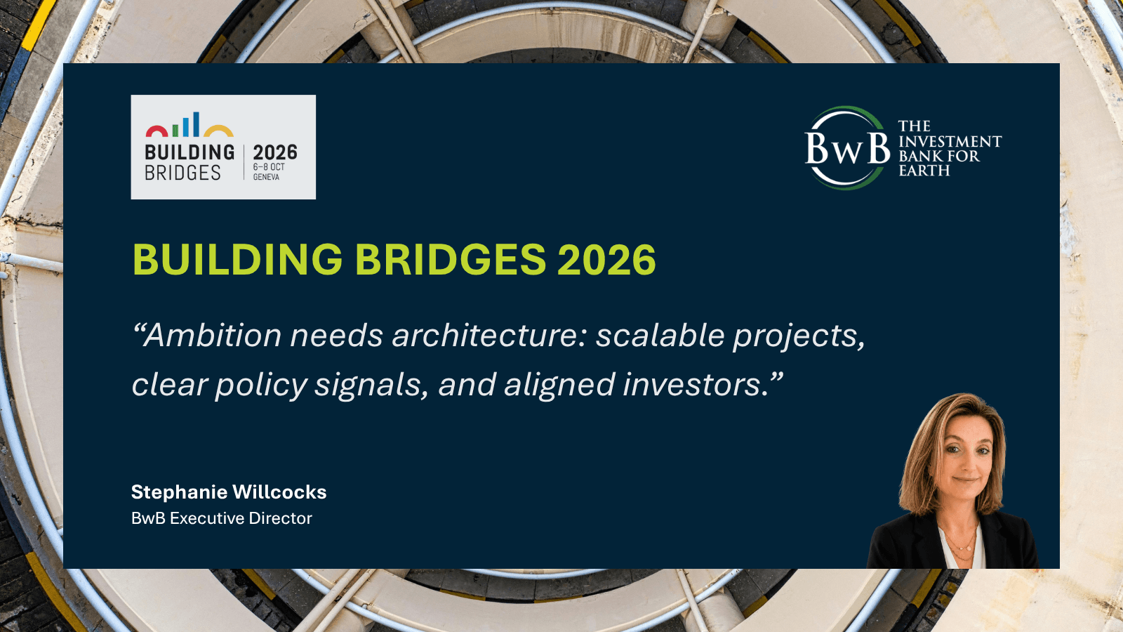 Highlights from Building Bridges 2026: Investable Solutions to Global Challenges