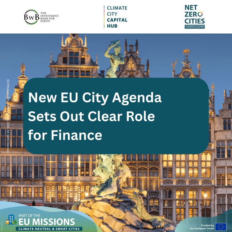 New EU City Agenda Sets Out Role for Finance