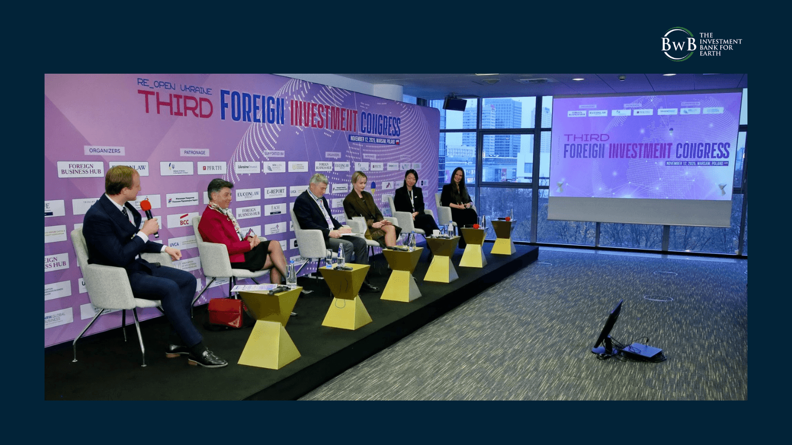 Partnering for Sustainable Growth: BwB Joins EIB, EBRD & Crowd Ukraine Invest in Warsaw